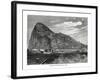 The Rock of Gibraltar, 1879-T Taylor-Framed Giclee Print