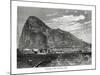 The Rock of Gibraltar, 1879-T Taylor-Mounted Giclee Print