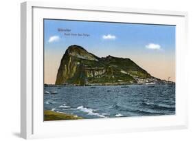 The Rock of Gibraltar, 1945-null-Framed Giclee Print