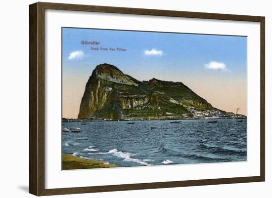 The Rock of Gibraltar, 1945-null-Framed Giclee Print