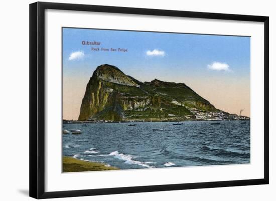 The Rock of Gibraltar, 1945-null-Framed Giclee Print