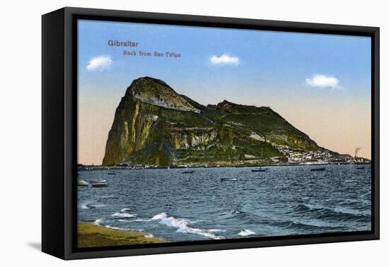 The Rock of Gibraltar, 1945-null-Framed Stretched Canvas