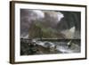 The Rock of Gibraltar, as Seen from the Bay Side, 20th Century-null-Framed Giclee Print