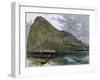 The Rock of Gibraltar, C1880-null-Framed Giclee Print