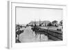 The Rock of Gibraltar from Algeciras, Spain, Early 20th Century-VB Cumbo-Framed Giclee Print