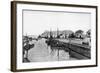 The Rock of Gibraltar from Algeciras, Spain, Early 20th Century-VB Cumbo-Framed Giclee Print