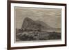 The Rock of Gibraltar, from the Mainland-null-Framed Giclee Print