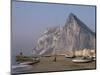 The Rock of Gibraltar, Mediterranean-Charles Bowman-Mounted Photographic Print