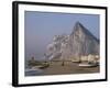 The Rock of Gibraltar, Mediterranean-Charles Bowman-Framed Photographic Print