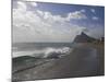 The Rock of Gibraltar, Mediterranean-Charles Bowman-Mounted Photographic Print