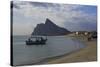 The Rock of Gibraltar, Mediterranean-Charles Bowman-Stretched Canvas