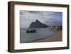 The Rock of Gibraltar, Mediterranean-Charles Bowman-Framed Photographic Print