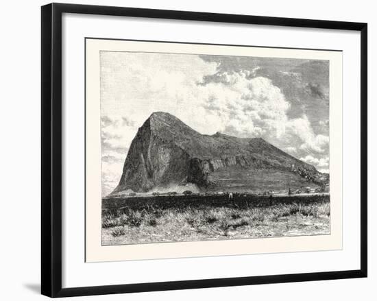 The Rock of Gibraltar-null-Framed Giclee Print