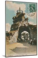 The Rock of the Blessed Virgin in Biarritz, France. Postcard Sent in 1913-French Photographer-Mounted Giclee Print