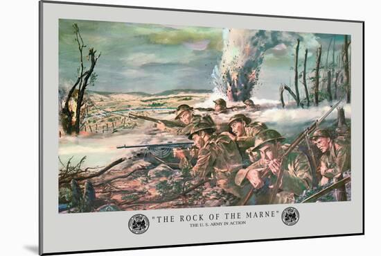 The Rock of the Marne-Mal Thompson-Mounted Art Print