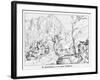 The Rock of the Seven Sisters-Alfred Rethel-Framed Giclee Print