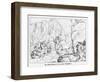 The Rock of the Seven Sisters-Alfred Rethel-Framed Giclee Print