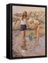 The Rock Pool-Paul Gribble-Framed Stretched Canvas