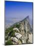 The Rock's Peak, Gibraltar, Bay of Algeciras, Mediterranean Sea, Europe-Charles Bowman-Mounted Photographic Print