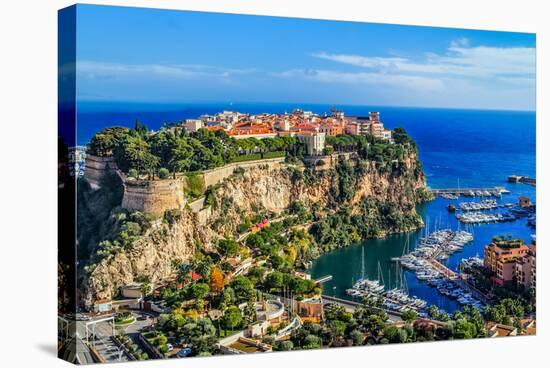 The Rock The City Of Principaute Of Monaco And Monte Carlo In The South Of France-OSTILL-Stretched Canvas
