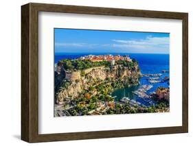 The Rock The City Of Principaute Of Monaco And Monte Carlo In The South Of France-OSTILL-Framed Photographic Print