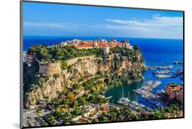 The Rock The City Of Principaute Of Monaco And Monte Carlo In The South Of France-OSTILL-Mounted Photographic Print