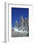 The rock towers that give the Torres del Paine range its name, Torres del Paine National Park, Pata-Alex Robinson-Framed Photographic Print