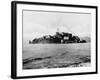 The Rock' United States Penitentiary on Alcatraz Island in San Francisco Bay California, Ca. 1940s-null-Framed Photo