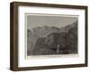 The Rock Which it Is Supposed Moses Struck When the Israelites Were in Want of Water-null-Framed Giclee Print