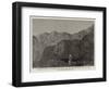 The Rock Which it Is Supposed Moses Struck When the Israelites Were in Want of Water-null-Framed Giclee Print