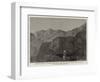 The Rock Which it Is Supposed Moses Struck When the Israelites Were in Want of Water-null-Framed Giclee Print