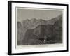 The Rock Which it Is Supposed Moses Struck When the Israelites Were in Want of Water-null-Framed Giclee Print