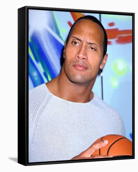 The Rock-null-Framed Stretched Canvas