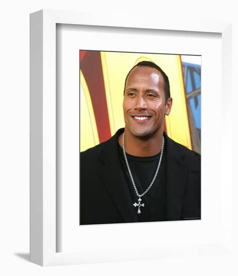 The Rock-null-Framed Photo