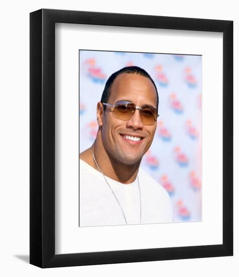 The Rock-null-Framed Photo