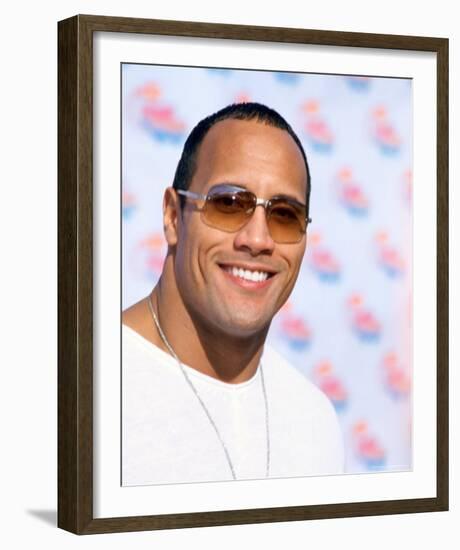 The Rock-null-Framed Photo