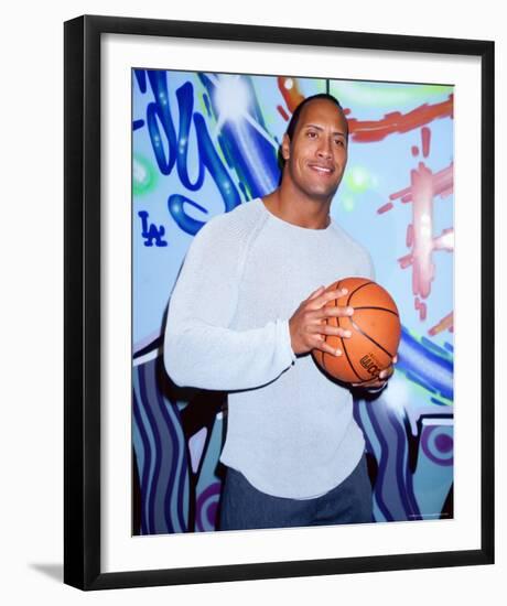 The Rock-null-Framed Photo