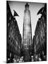 The Rockefeller Center with Christmas Decoration at Nightfall-Philippe Hugonnard-Mounted Photographic Print