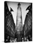 The Rockefeller Center with Christmas Decoration at Nightfall-Philippe Hugonnard-Stretched Canvas