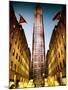 The Rockefeller Center with Christmas Decoration at Nightfall-Philippe Hugonnard-Mounted Photographic Print