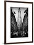 The Rockefeller Center with Christmas Decoration at Nightfall-Philippe Hugonnard-Framed Art Print