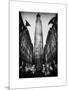 The Rockefeller Center with Christmas Decoration at Nightfall-Philippe Hugonnard-Mounted Art Print