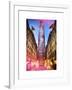 The Rockefeller Center with Christmas Decoration at Nightfall-Philippe Hugonnard-Framed Art Print