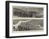 The Rocket Life-Saving Apparatus at Dover-null-Framed Giclee Print