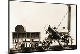 The Rocket Locomotive-null-Mounted Photographic Print