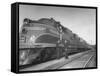 The Rocket Sitting at the Rock Island Train Station-Sam Shere-Framed Stretched Canvas