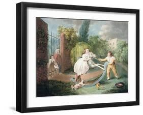 The Rocking Horse, C.1793-James Ward-Framed Giclee Print