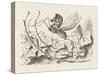 The Rocking-Horse Fly-John Tenniel-Stretched Canvas