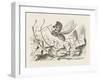 The Rocking-Horse Fly-John Tenniel-Framed Art Print