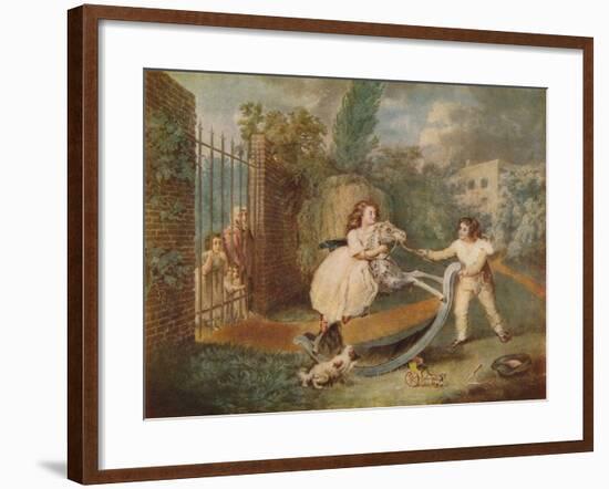 'The Rocking House', c1793-James Ward-Framed Giclee Print